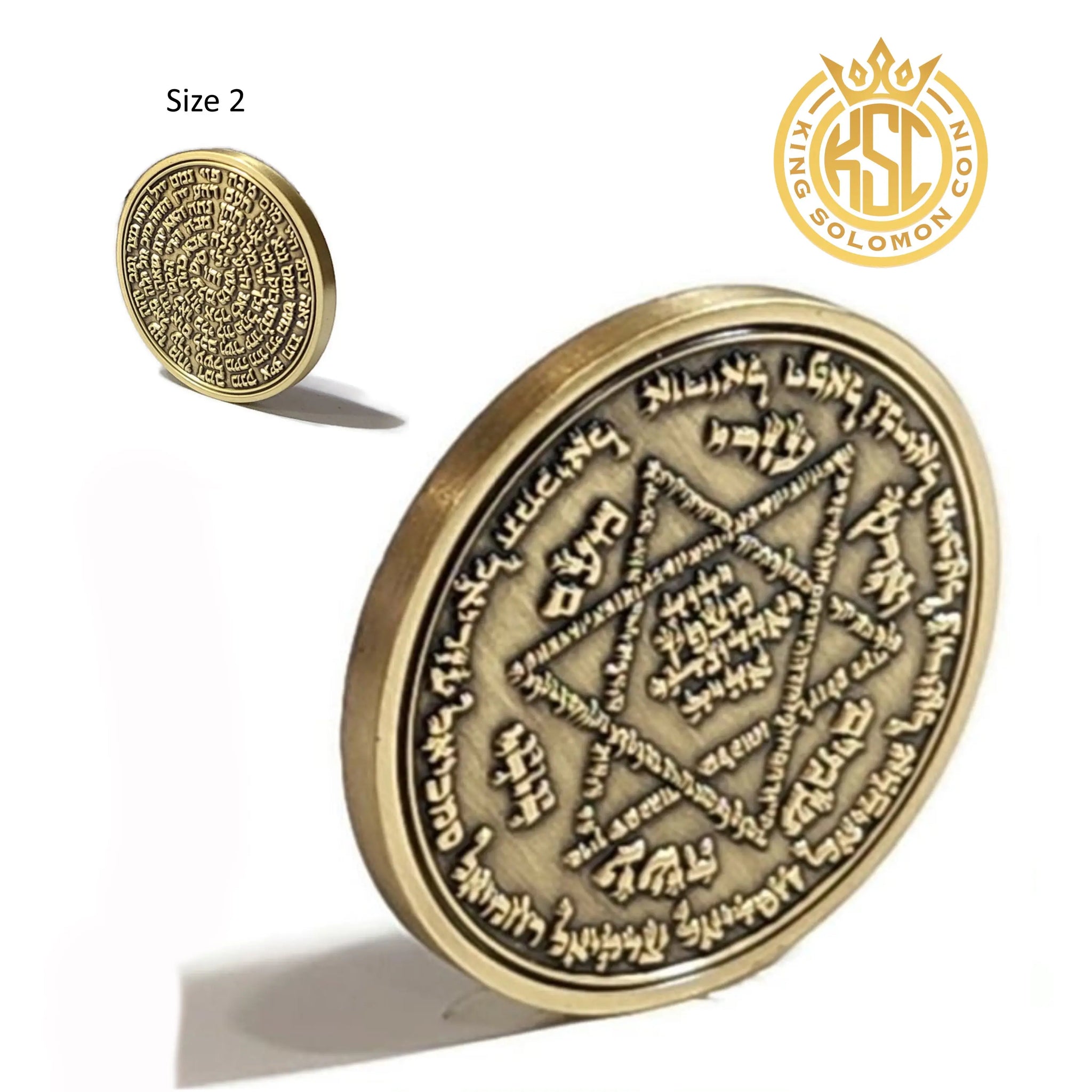 The Kabbalah Talisman 72 Names Of God King Solomon Coin The kabbalah talisman 72 names of god king solomon coin