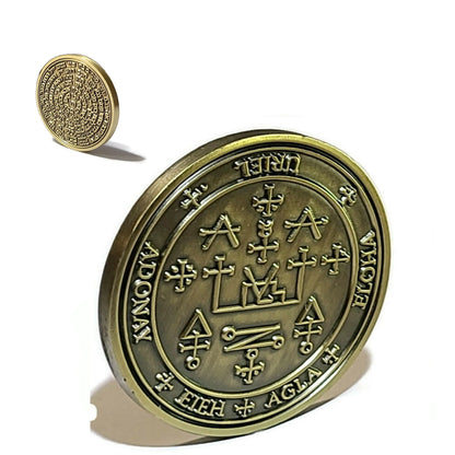 The seal of Archangel Uriel  72 names of God 1FitAll bezel Necklace.
