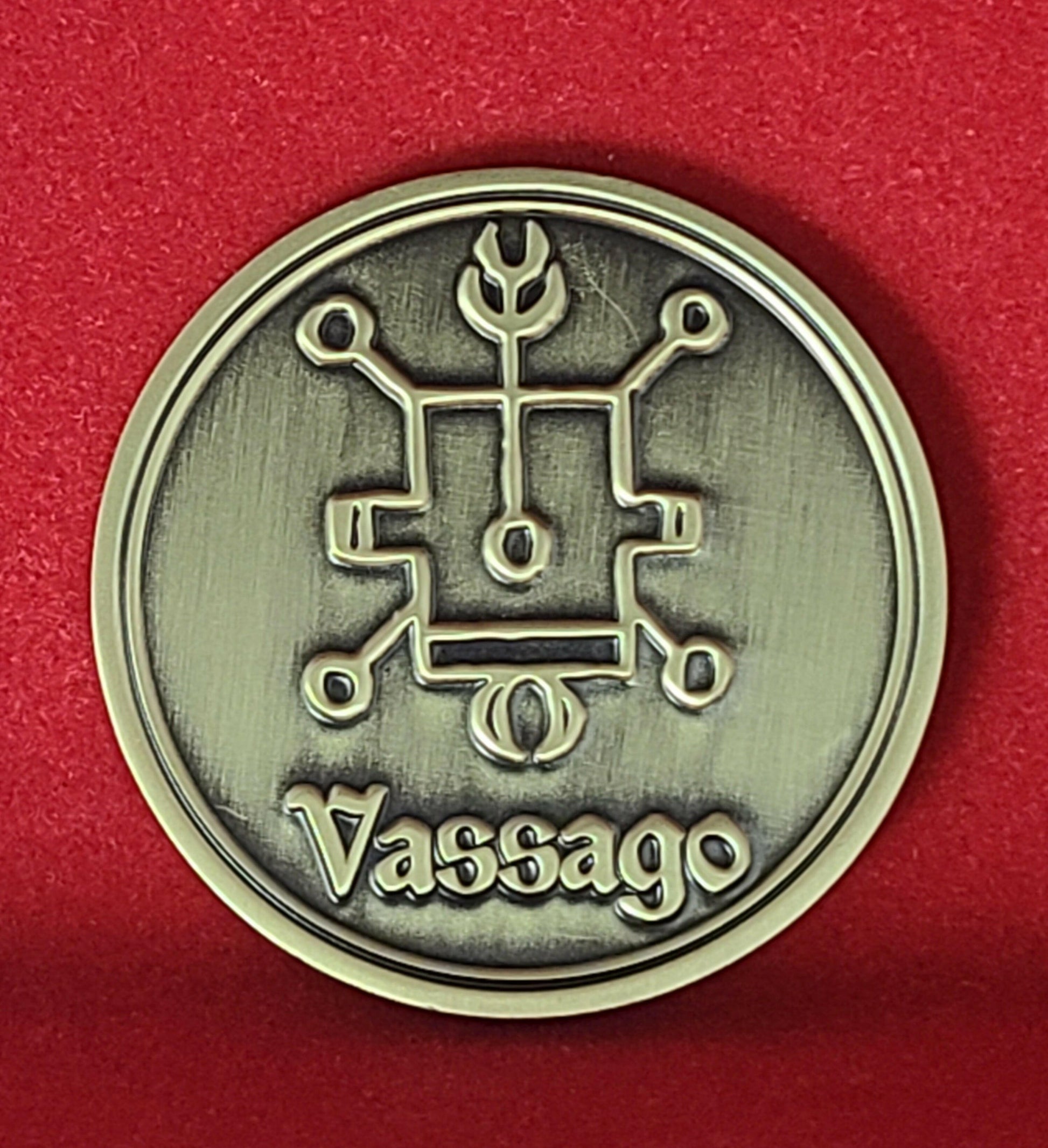 VASSAGO Pruflas Busas demon sigil Ars Goetia.