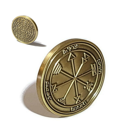 First Pentacle of Jupiter 72 names of God.
