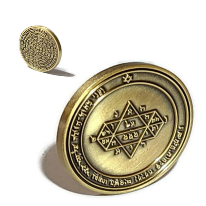 7 Pentacles of Jupiter 1FitAll bezel Necklace.
