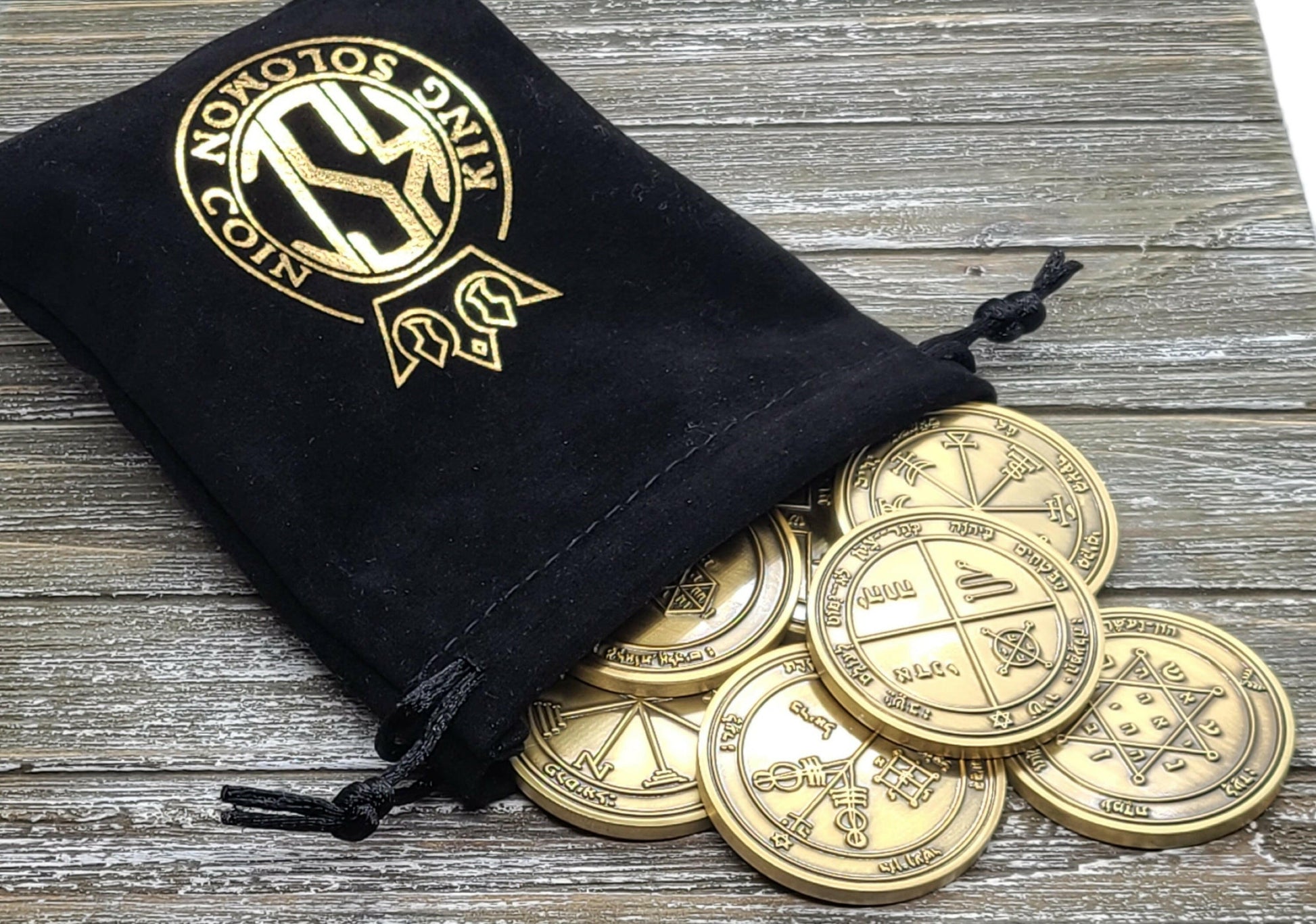 7 Pentacles of Jupiter 1FitAll bezel Necklace.