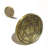 Second Pentacle of Mars + 72 names of God + 1FitAll bezel Necklace