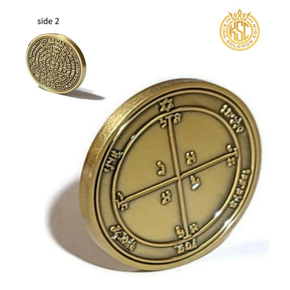 Fourth Pentacle of Mars 72 names of God.