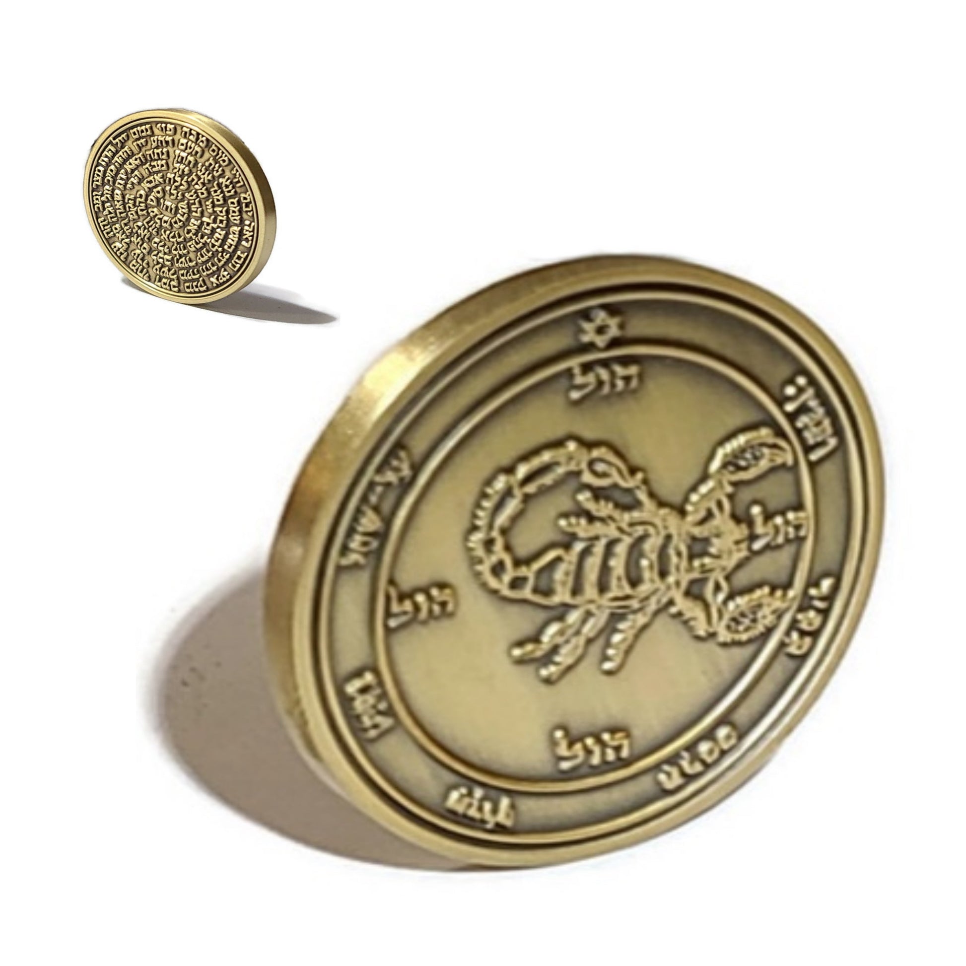 Fifth Pentacle of Mars 72 names of God 1FitAll bezel Necklace.