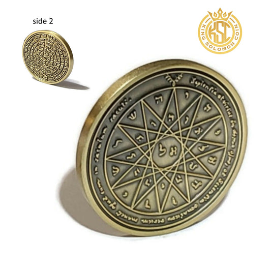 Fourth Pentacle of Mercury 72 names of God.