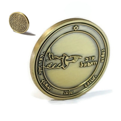 Third Pentacle of the Moon 72 names of God 1FitAll bezel Necklace.