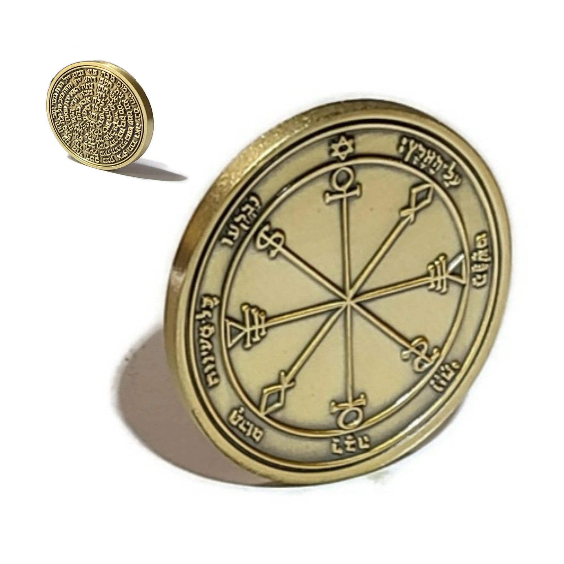 Sixth Pentacle of the Moon 72 names of God.