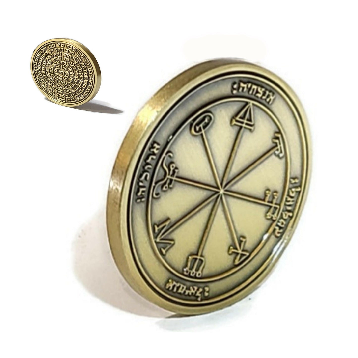 Third Pentacle of Saturn 72 names of God.