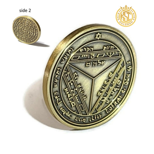 Seventh Pentacle of Saturn 72 names of God.