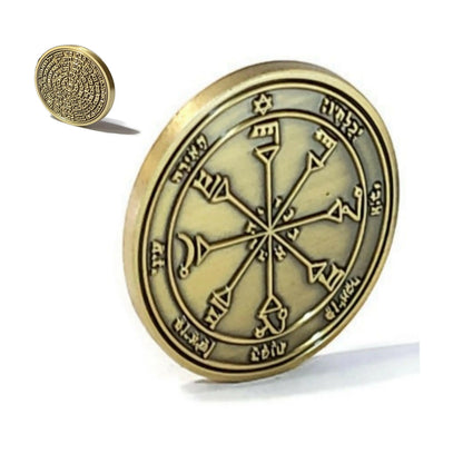 Fourth Pentacle of the Sun 72 names of God.
