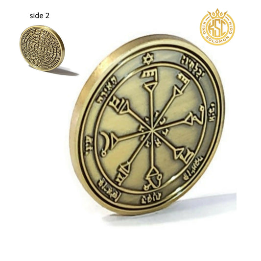 Fourth Pentacle of the Sun 72 names of God.